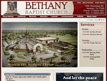 Tablet Screenshot of bethany1925.com